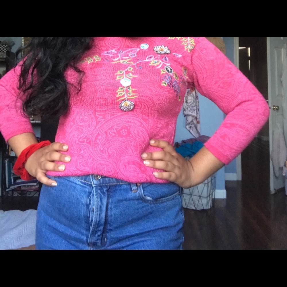 70s inspired hippie top